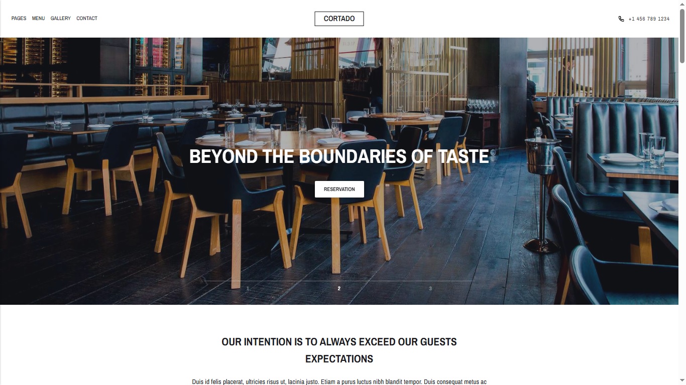 Restaurant & Café model preview