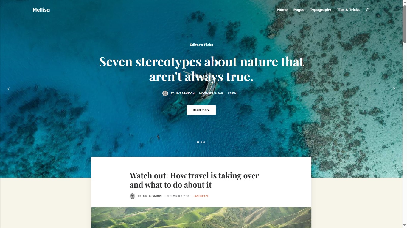 Travel Stories model preview