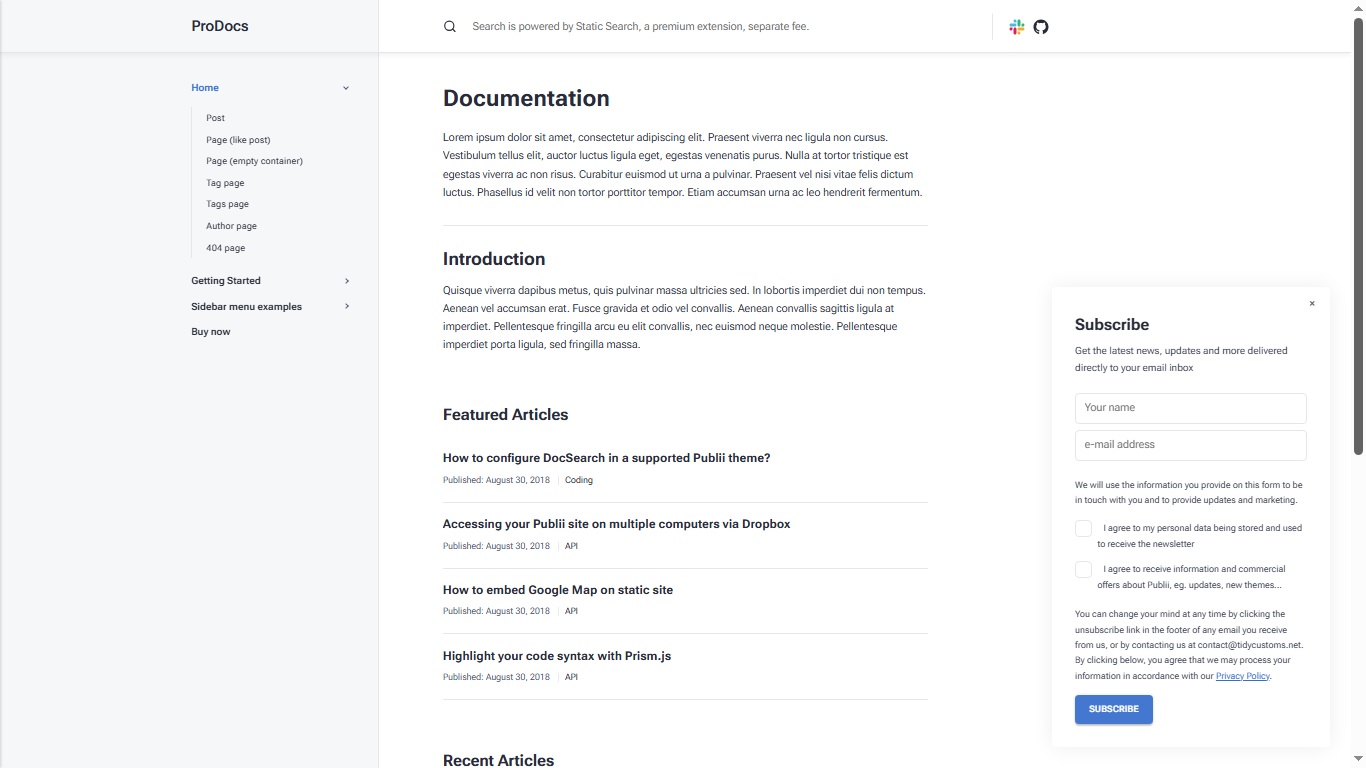 Docs Pro model preview