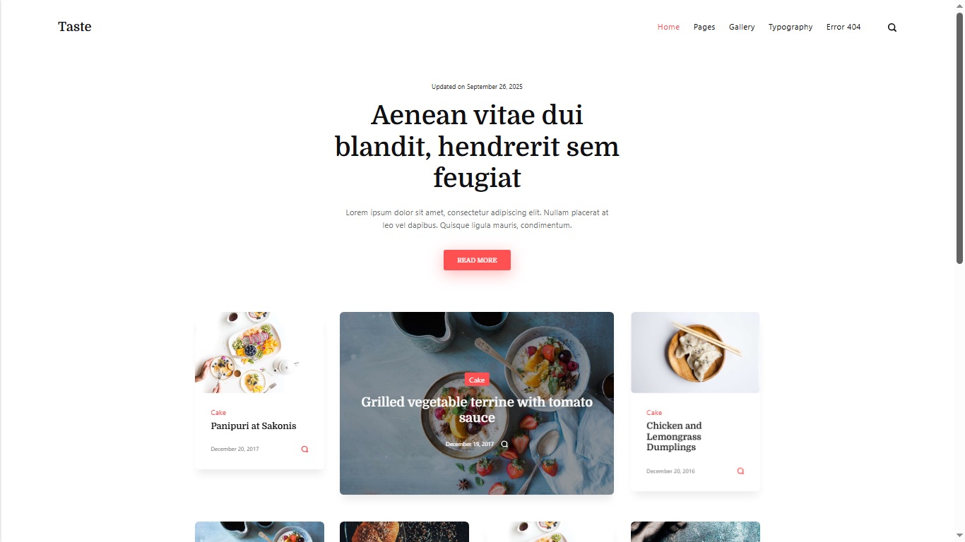 Recipe Stories model preview