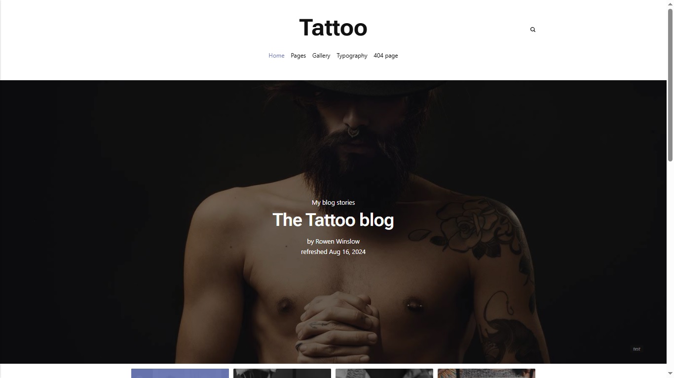 Ink Studio Dark model preview